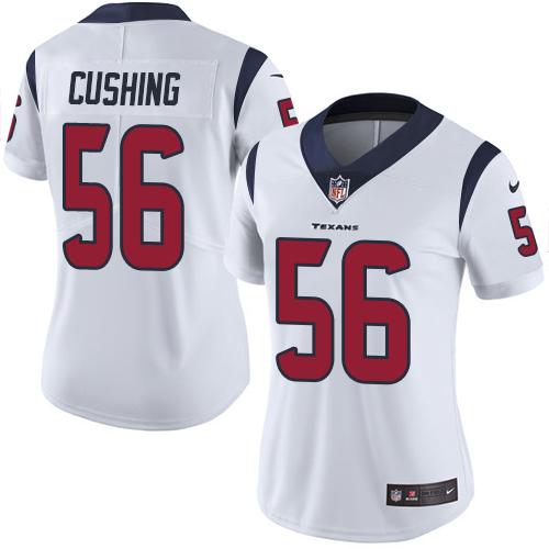 Nike Texans #56 Brian Cushing White Women's Stitched NFL Vapor Untouchable Limited Jersey Nike Texans #56 Brian Cushing White Women's Stitched NFL Vapor Untouchable Limited Jersey