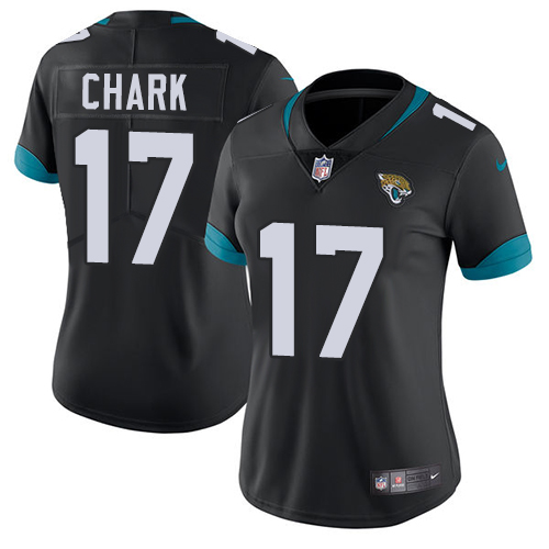Nike Jaguars #17 DJ Chark Black Alternate Women's Stitched NFL Vapor Untouchable Limited Jersey Nike Jaguars #17 DJ Chark Black Alternate Women's Stitched NFL Vapor Untouchable Limited Jersey