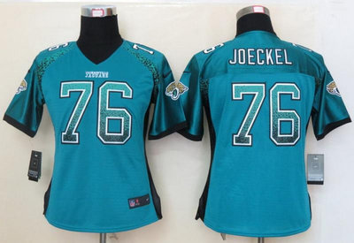 NEW women nfl jerseys Jacksonville Jaguars #76 Luke Joeckel Blue(Elite drift fashion) NEW women nfl jerseys Jacksonville Jaguars #76 Luke Joeckel Blue(Elite drift fashion)