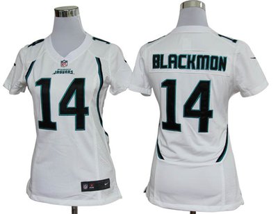 Women Nike Jacksonville Jaguars 14 Justin Blackmon White Jerseys Women Nike Jacksonville Jaguars 14 Justin Blackmon White Jerseys