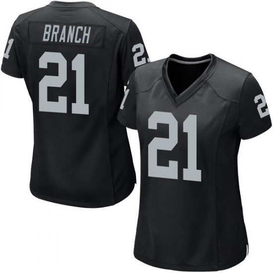 Women Las Vegas Raiders #21 Cliff Branch Black Jersey Women Las Vegas Raiders #21 Cliff Branch Black Jersey