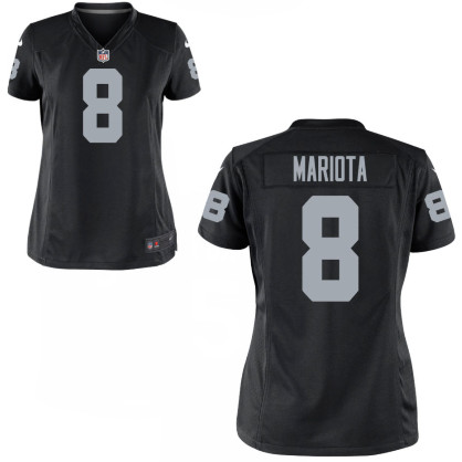 Women Raiders #8 Marcus Mariota Black Vapor Limited Jersey Women Raiders #8 Marcus Mariota Black Vapor Limited Jersey