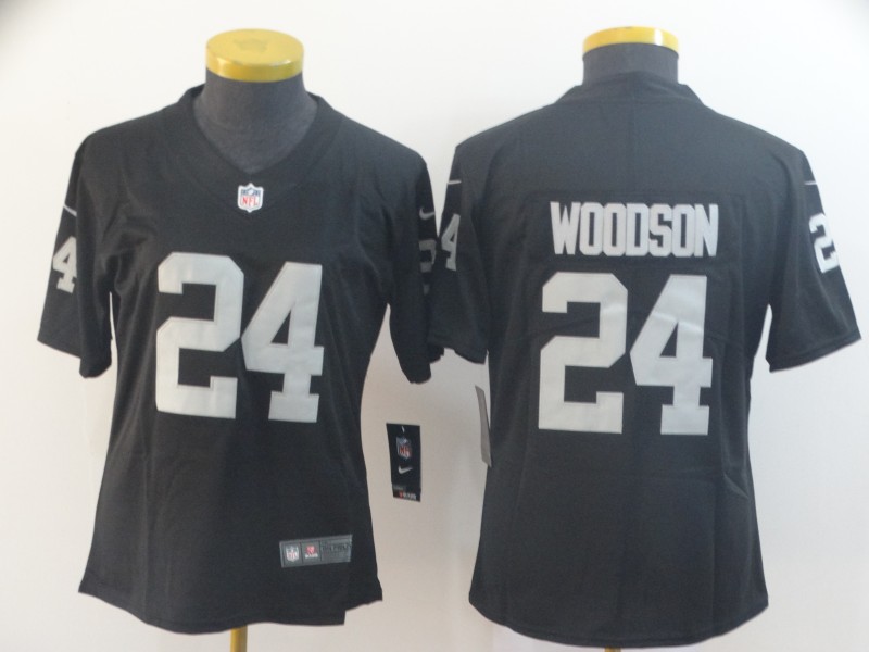 Women Nike Raiders 24 Charles Woodson Black Women Vapor Untouchable Limited Jersey Women Nike Raiders 24 Charles Woodson Black Women Vapor Untouchable Limited Jersey
