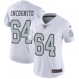 Women Oakland Raiders #64 Richie Incognito Vapor Limited Rush Jersey Women Oakland Raiders #64 Richie Incognito Vapor Limited Rush Jersey