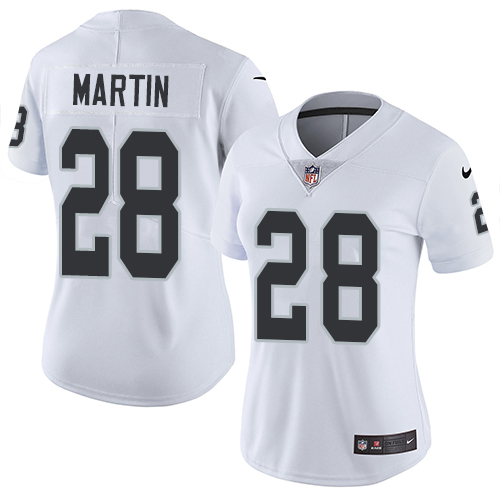 Nike Raiders #28 Doug Martin White Women's Stitched NFL Vapor Untouchable Limited Jersey Nike Raiders #28 Doug Martin White Women's Stitched NFL Vapor Untouchable Limited Jersey