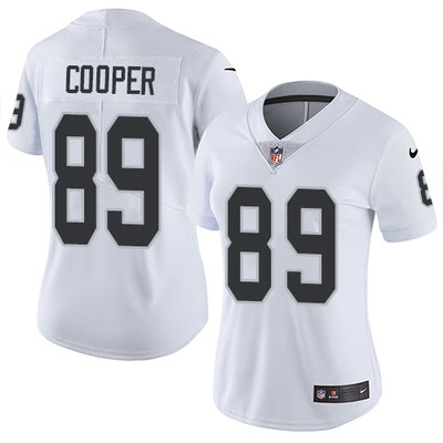 Nike Raiders #89 Amari Cooper White Women's Stitched NFL Vapor Untouchable Limited Jersey Nike Raiders #89 Amari Cooper White Women's Stitched NFL Vapor Untouchable Limited Jersey