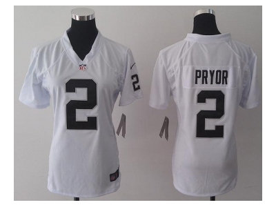 NEW women jerseys oakland raiders #2 pryor white NEW women jerseys oakland raiders #2 pryor white