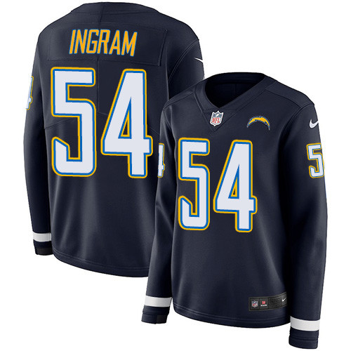 Nike Chargers #54 Melvin Ingram Navy Blue Team Color Women's Nike Chargers #54 Melvin Ingram Navy Blue Team Color Women's