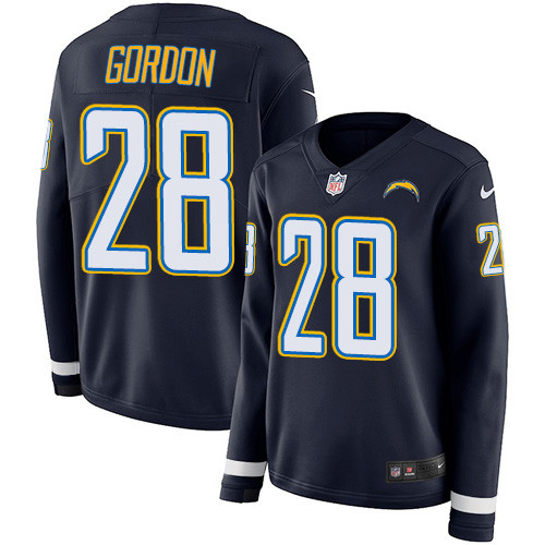 Nike Chargers #28 Melvin Gordon Navy Blue Team Color Women's Nike Chargers #28 Melvin Gordon Navy Blue Team Color Women's