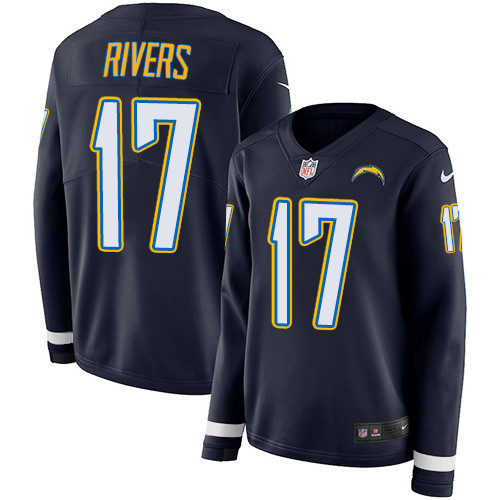 Nike Chargers #17 Philip Rivers Navy Blue Team Color Women's Nike Chargers #17 Philip Rivers Navy Blue Team Color Women's