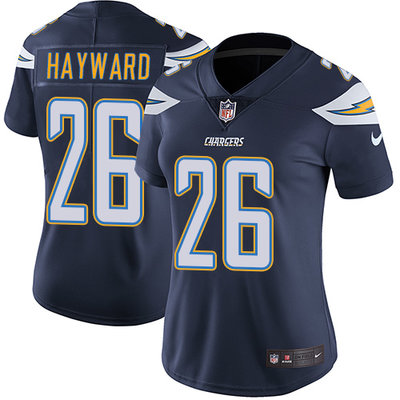 Nike Chargers #26 Casey Hayward Navy Blue Team Color Women's Stitched NFL Vapor Untouchable Limited Jersey Nike Chargers #26 Casey Hayward Navy Blue Team Color Women's Stitched NFL Vapor Untouchable Limited Jersey