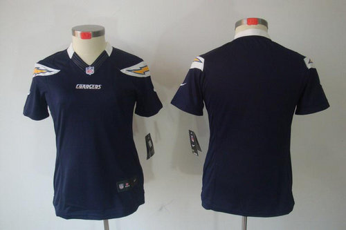 Women NEW San Diego Chargers Blank Dk.Blue Jerseys Women NEW San Diego Chargers Blank Dk.Blue Jerseys