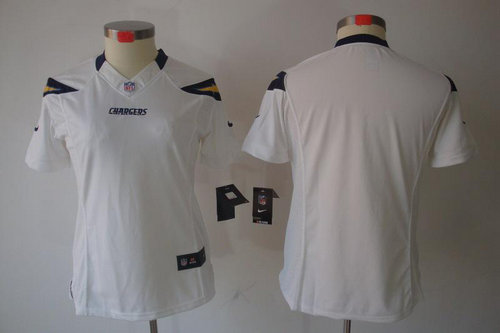 Women NEW San Diego Chargers Blank White Jerseys Women NEW San Diego Chargers Blank White Jerseys