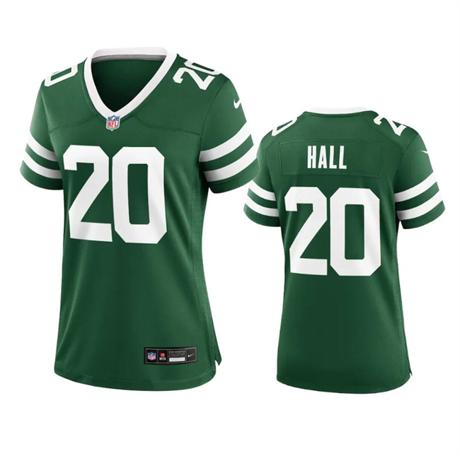 Women's New York Jets #20 Breece Hall Green 2024 Stitched Football Jersey(Run Small) Women's New York Jets #20 Breece Hall Green 2024 Stitched Football Jersey(Run Small)