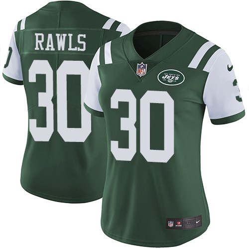 Nike Jets 30 Thomas Rawls Green Women Vapor Untouchable Limited Jersey Nike Jets 30 Thomas Rawls Green Women Vapor Untouchable Limited Jersey