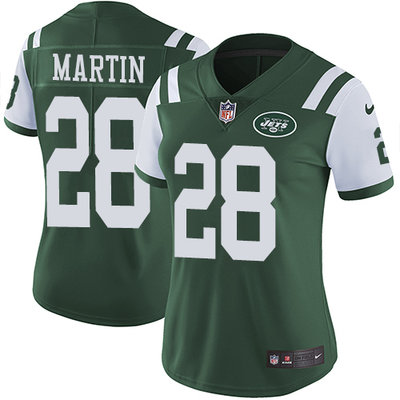 Nike Jets #28 Curtis Martin Green Team Color Women's Stitched NFL Vapor Untouchable Limited Jersey Nike Jets #28 Curtis Martin Green Team Color Women's Stitched NFL Vapor Untouchable Limited Jersey