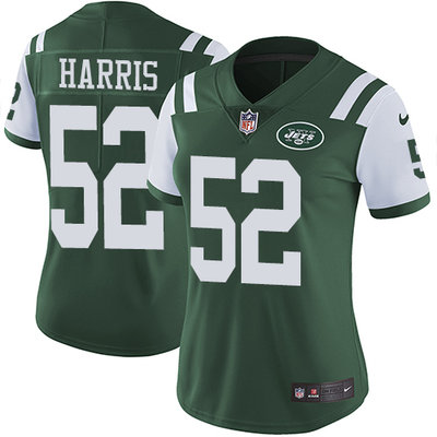 Nike Jets #52 David Harris Green Team Color Women's Stitched NFL Vapor Untouchable Limited Jersey Nike Jets #52 David Harris Green Team Color Women's Stitched NFL Vapor Untouchable Limited Jersey
