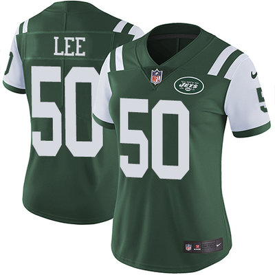 Nike Jets #50 Darron Lee Green Team Color Women's Stitched NFL Vapor Untouchable Limited Jersey Nike Jets #50 Darron Lee Green Team Color Women's Stitched NFL Vapor Untouchable Limited Jersey