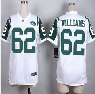 Women New Jets #62 Leonard Williams White Stitched NFL Elite Jersey Women New Jets #62 Leonard Williams White Stitched NFL Elite Jersey