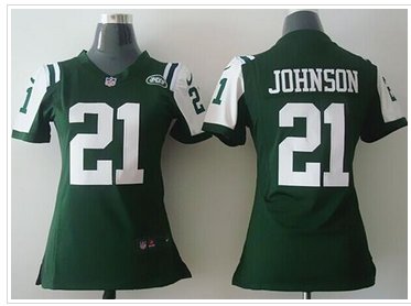 Women's NEW Jets #21 Chris Johnson Green Team Color NFL Elite Jersey Women's NEW Jets #21 Chris Johnson Green Team Color NFL Elite Jersey