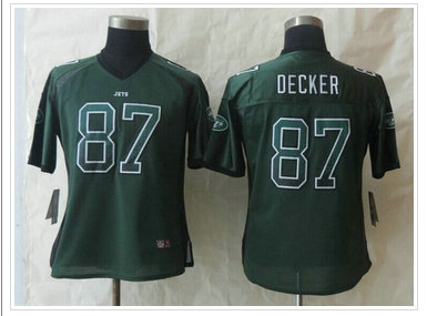 Women New New York Jets #87 Eric Decker Drift Fashion Green Elite Jerseys Women New New York Jets #87 Eric Decker Drift Fashion Green Elite Jerseys