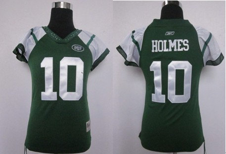 womens New York Jets 10 Holmes Green jerseys