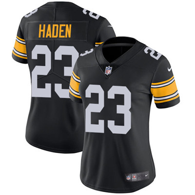 Nike Steelers #23 Joe Haden Black Alternate Women's Stitched NFL Vapor Untouchable Limited Jersey Nike Steelers #23 Joe Haden Black Alternate Women's Stitched NFL Vapor Untouchable Limited Jersey