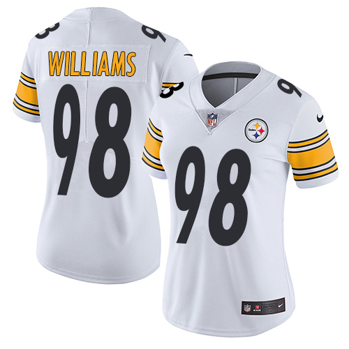 Nike Steelers #98 Vince Williams White Women's Stitched NFL Vapor Untouchable Limited Jersey Nike Steelers #98 Vince Williams White Women's Stitched NFL Vapor Untouchable Limited Jersey