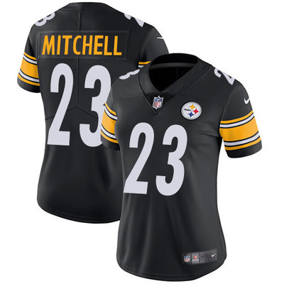 Nike Steelers #23 Mike Mitchell Black Team Color Women's Stitched NFL Vapor Untouchable Limited Jersey Nike Steelers #23 Mike Mitchell Black Team Color Women's Stitched NFL Vapor Untouchable Limited Jersey