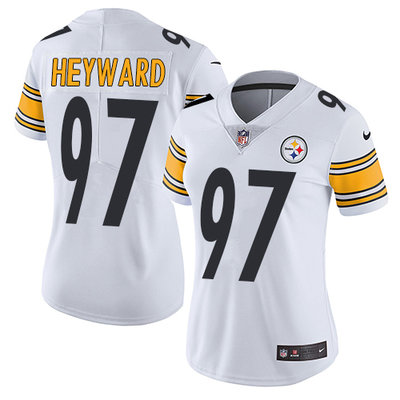 Nike Steelers #97 Cameron Heyward White Women's Stitched NFL Vapor Untouchable Limited Jersey Nike Steelers #97 Cameron Heyward White Women's Stitched NFL Vapor Untouchable Limited Jersey