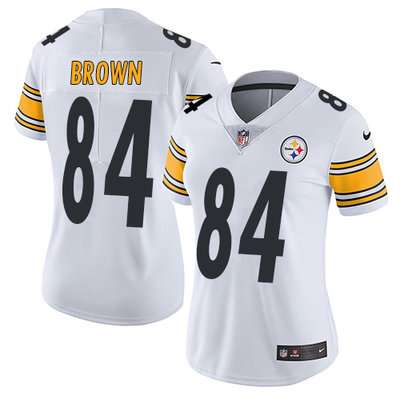 Nike Steelers #84 Antonio Brown White Women's Stitched NFL Vapor Untouchable Limited Jersey Nike Steelers #84 Antonio Brown White Women's Stitched NFL Vapor Untouchable Limited Jersey