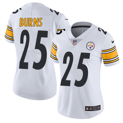 Nike Steelers #25 Artie Burns White Women's Stitched NFL Vapor Untouchable Limited Jersey Nike Steelers #25 Artie Burns White Women's Stitched NFL Vapor Untouchable Limited Jersey