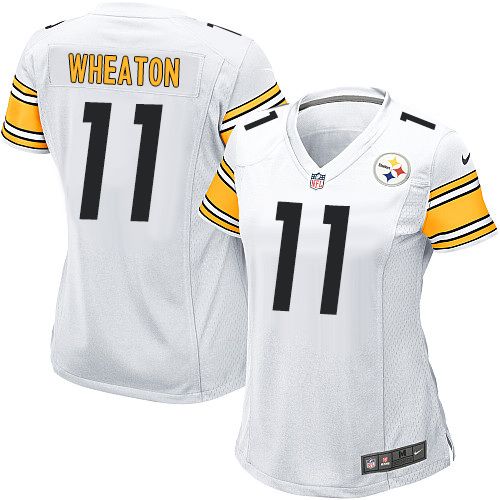 Nike Steelers #11 Markus Wheaton White Women's Stitched NFL Elite Jersey Nike Steelers #11 Markus Wheaton White Women's Stitched NFL Elite Jersey