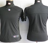 Womens Nike Pittsburgh Steelers blank Black Portrait Fashion Game Jerseys