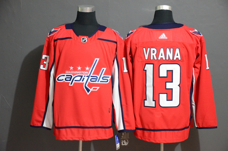 Capitals 13 Jakub Vrana Red Adidas Jersey Capitals 13 Jakub Vrana Red Adidas Jersey