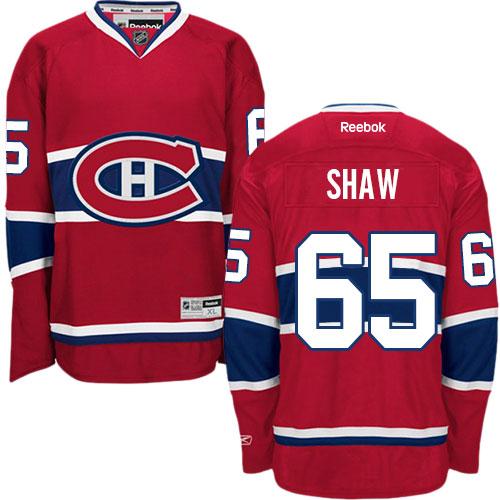 Canadiens #65 Andrew Shaw Red Home Stitched NHL Jersey Canadiens #65 Andrew Shaw Red Home Stitched NHL Jersey
