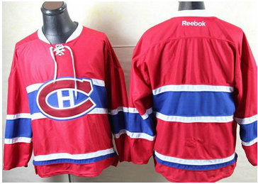 Montreal Canadiens Blank Stitched Red New CH NHL Jersey Montreal Canadiens Blank Stitched Red New CH NHL Jersey