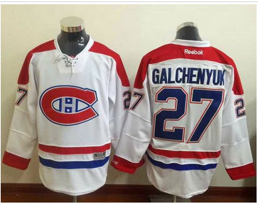 Montreal Canadiens #27 Alex Galchenyuk White Stitched NHL Jersey Montreal Canadiens #27 Alex Galchenyuk White Stitched NHL Jersey