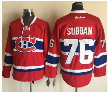 Montreal Canadiens #76 PK Subban Red New CH Stitched NHL Jersey Montreal Canadiens #76 PK Subban Red New CH Stitched NHL Jersey