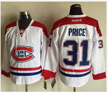Montreal Canadiens #31 Carey Price Stitched White NHL Jersey Montreal Canadiens #31 Carey Price Stitched White NHL Jersey