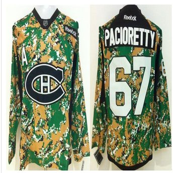Montreal Canadiens #67 Max Pacioretty Camo Veterans Day Practice Stitched NHL Jersey Montreal Canadiens #67 Max Pacioretty Camo Veterans Day Practice Stitched NHL Jersey