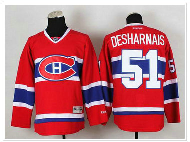 Montreal Canadiens #51 David Desharnais Red New CH Stitched NHL Jersey Montreal Canadiens #51 David Desharnais Red New CH Stitched NHL Jersey