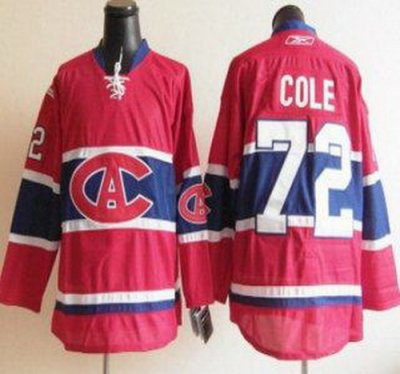 Montreal Canadiens 72 Erik Cole Red NHL Jerseys CA Montreal Canadiens 72 Erik Cole Red NHL Jerseys CA