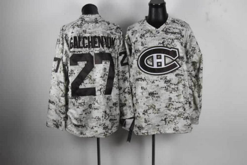 NHL Montreal Canadiens 27 Galchenyuk Camo Jerseys NHL Montreal Canadiens 27 Galchenyuk Camo Jerseys