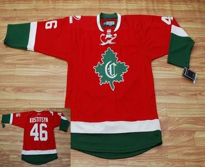 Montreal Canadiens #46 Kostitsyn Red Jersey Montreal Canadiens #46 Kostitsyn Red Jersey