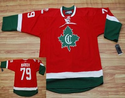 Montreal Canadiens #79 Markov Red Jersey Montreal Canadiens #79 Markov Red Jersey