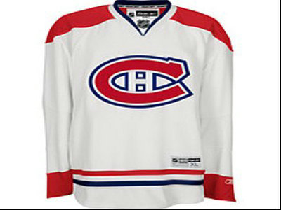 Montreal Canadiens CH blank White Jersey Montreal Canadiens CH blank White Jersey