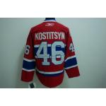 Montreal Canadians #46 KOSTITSYN red Montreal Canadians #46 KOSTITSYN red