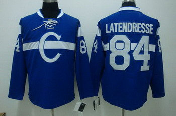 Montreal Canadiens 84 LATENERESSE BLUE Montreal Canadiens 84 LATENERESSE BLUE