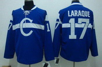 Montreal Canadiens17 LARAQUE blue Montreal Canadiens17 LARAQUE blue